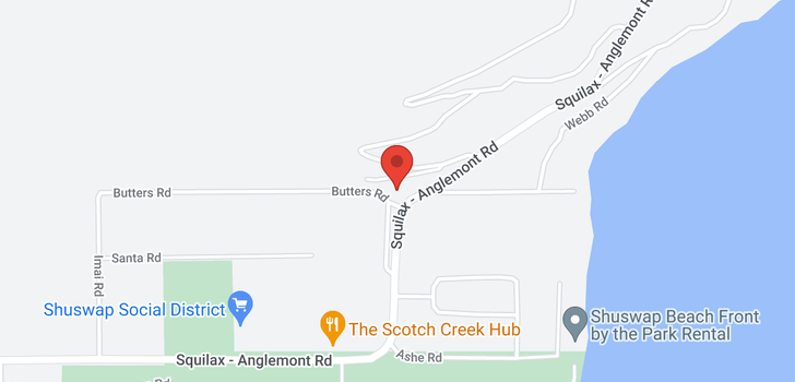 map of 4177 Squilax-Anglemont Road
